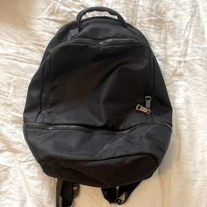 Black backpack